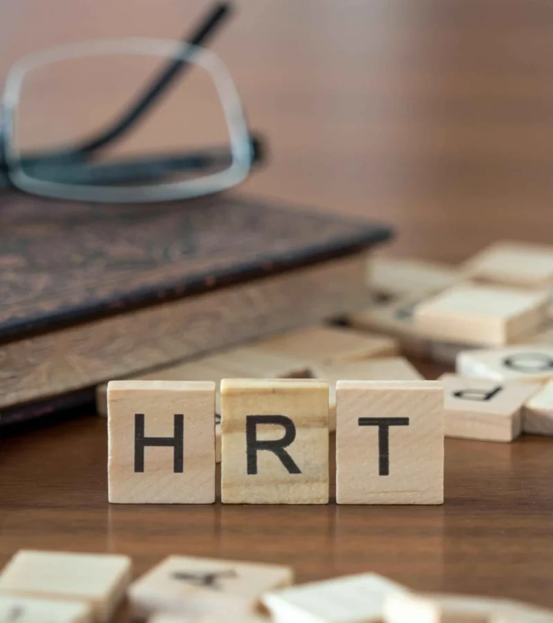 Health and hormone balance concept image illustration of hormone replacement.