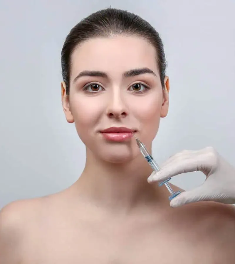 Woman receiving Filler treatment at Gemini Glow Medspa in Taylorsville, UT.”
